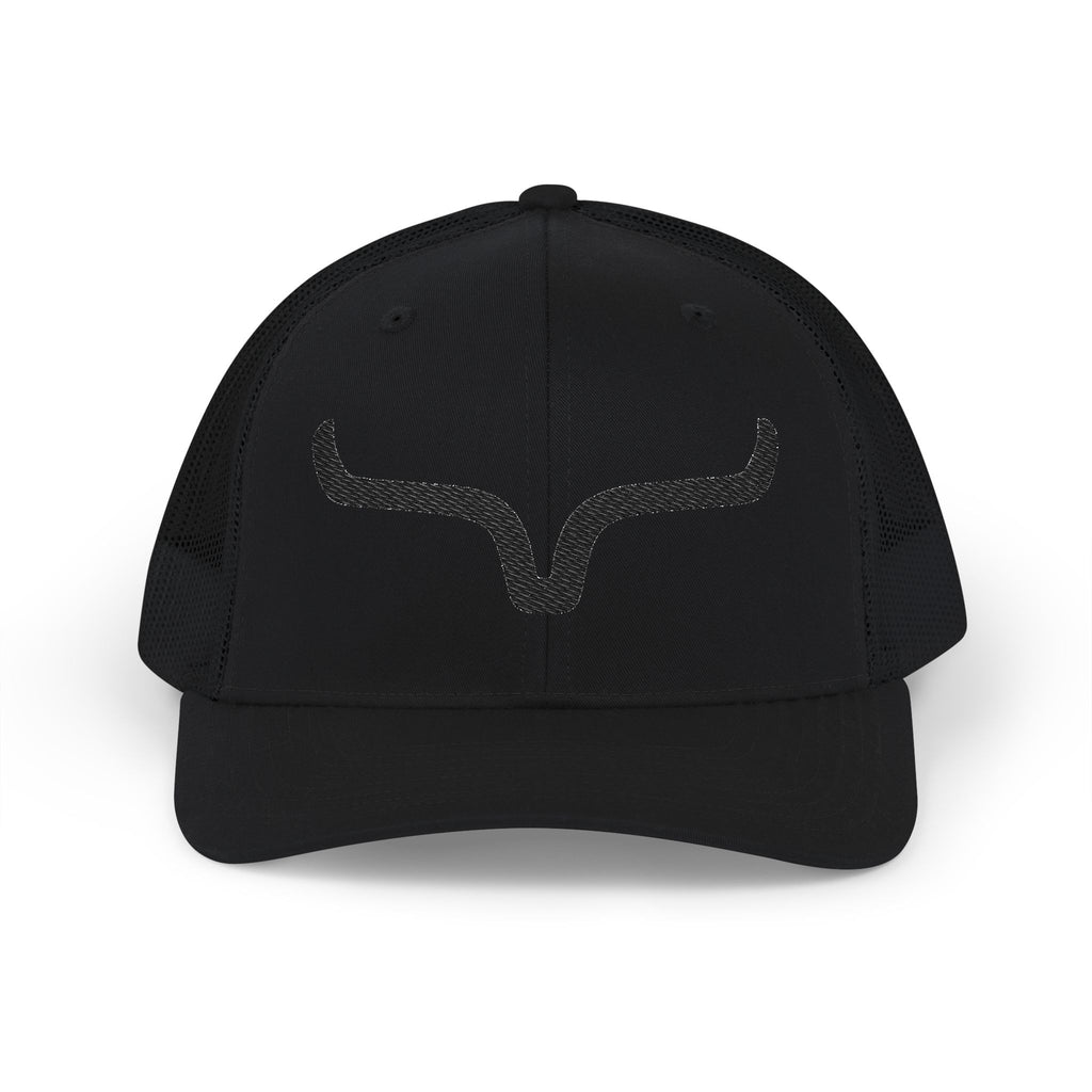 Trucker Cap — Rustic Longhorn Logo Snapback