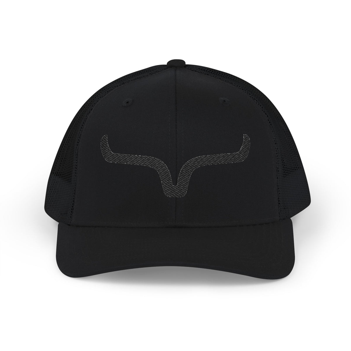 Trucker Cap — Rustic Longhorn Logo Snapback