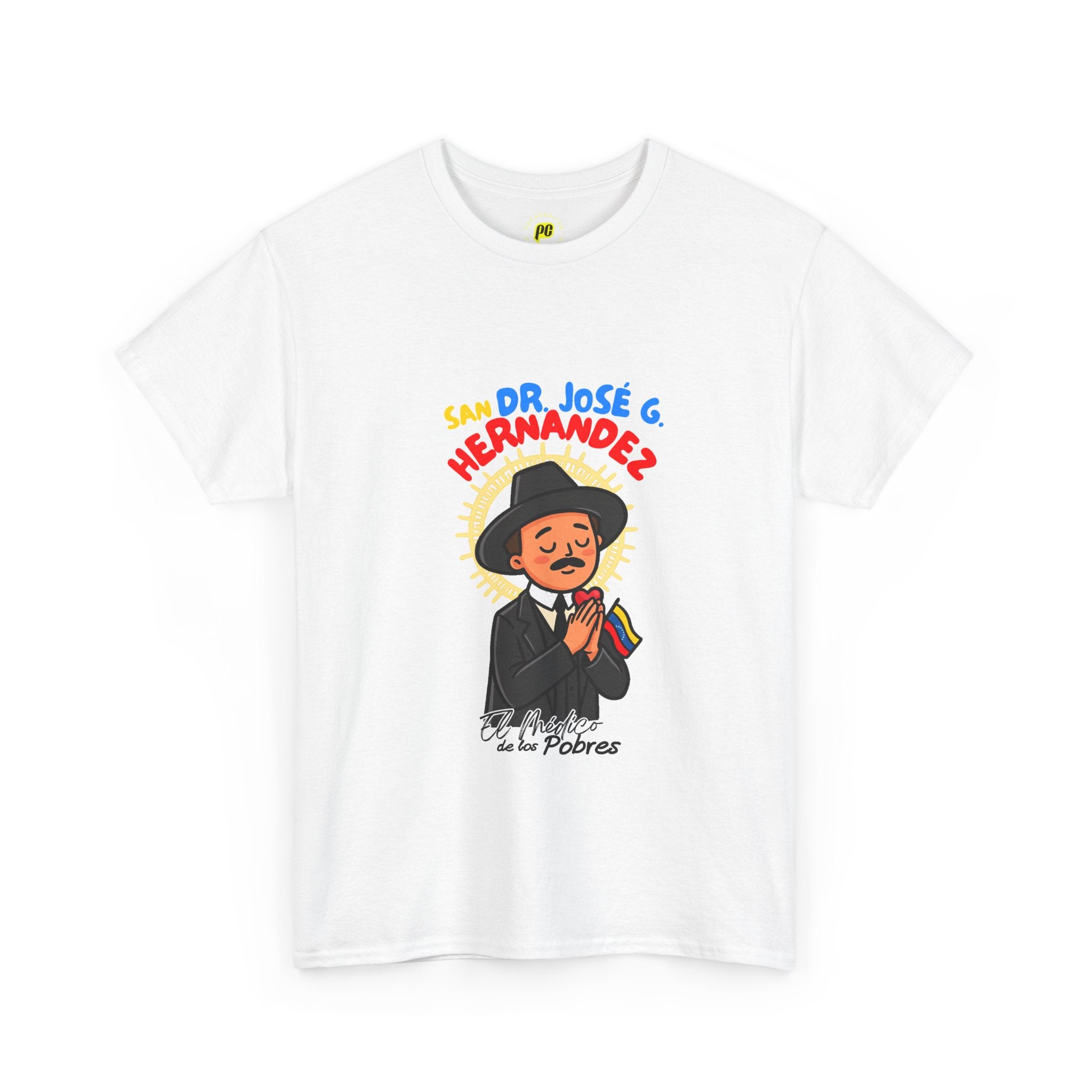 Saint Dr. José G. Hernandez Venezuela Tee — La Paloma Prayer Illustration