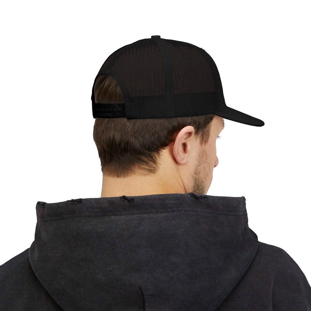 Trucker Cap — Rustic Longhorn Logo Snapback