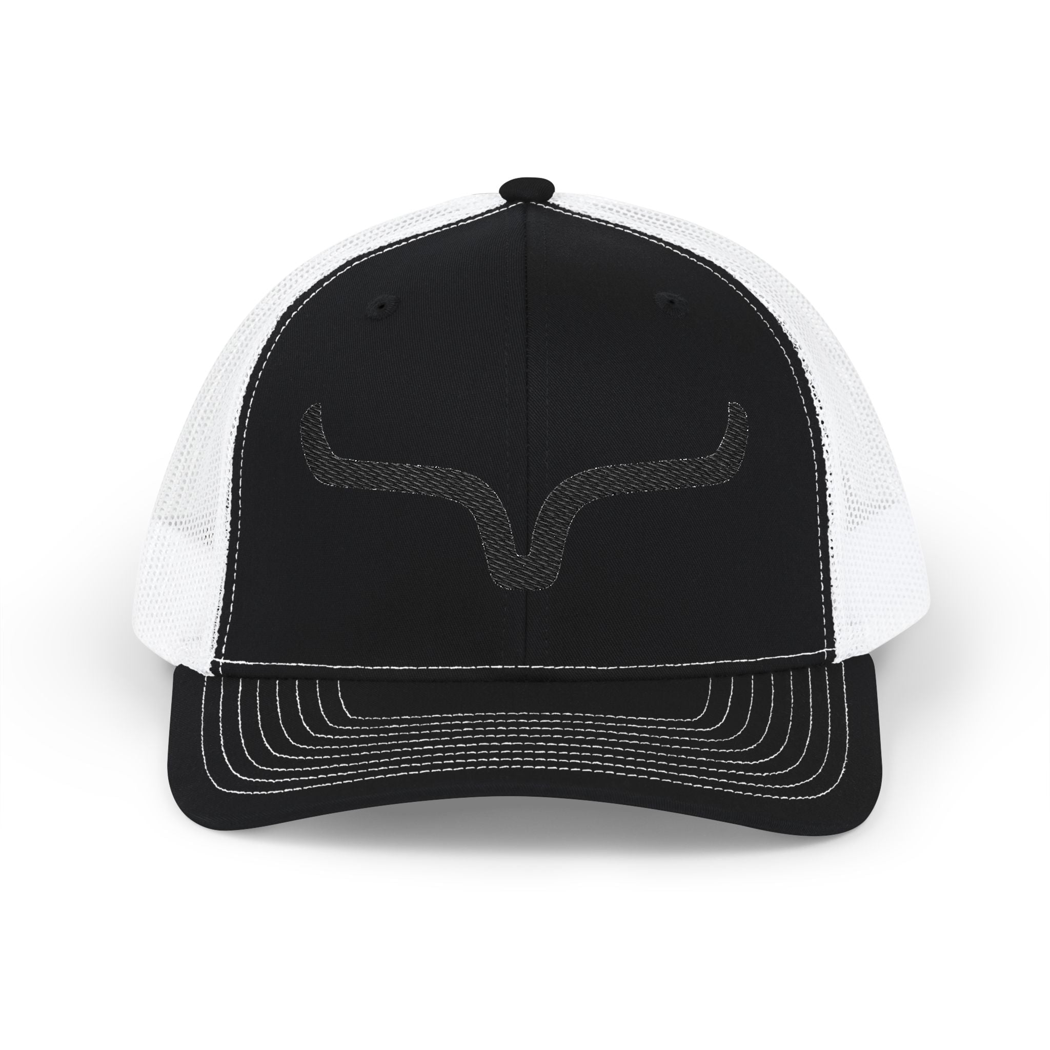 Trucker Cap — Rustic Longhorn Logo Snapback