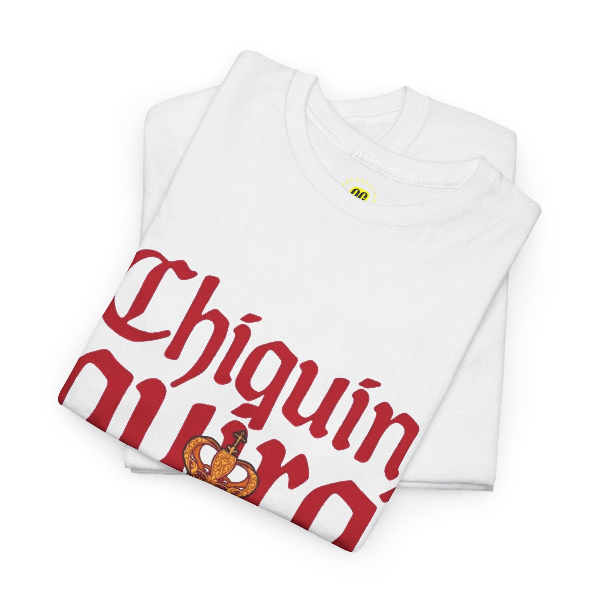 Chinita Virgen de Chiquinquirá Graphic Tee — Latinx Mother & Child Illustration Shirt