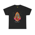 Virgin of Guadalupe T-Shirt — Nuestra Señora de Guadalupe Floral Devotional Tee