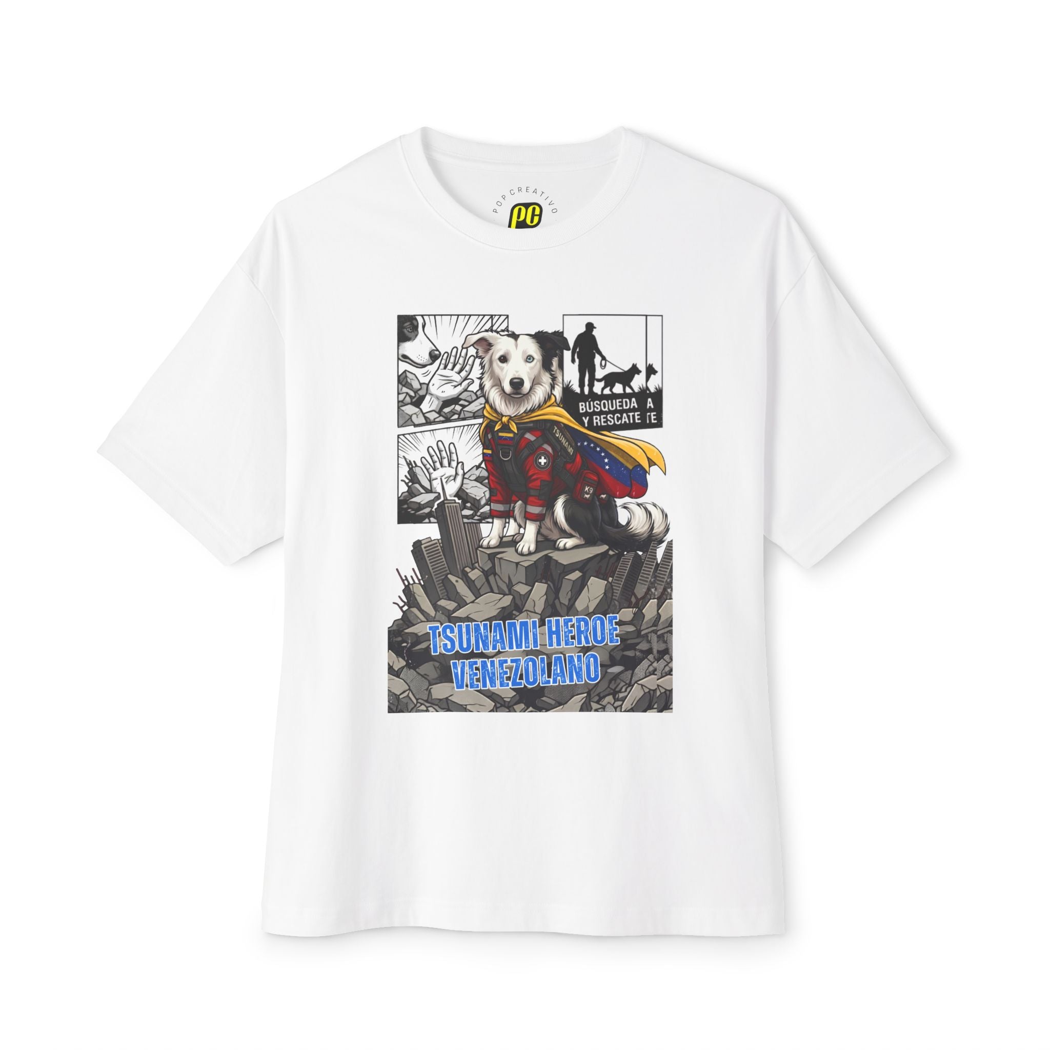 Unisex Oversized Boxy Tee