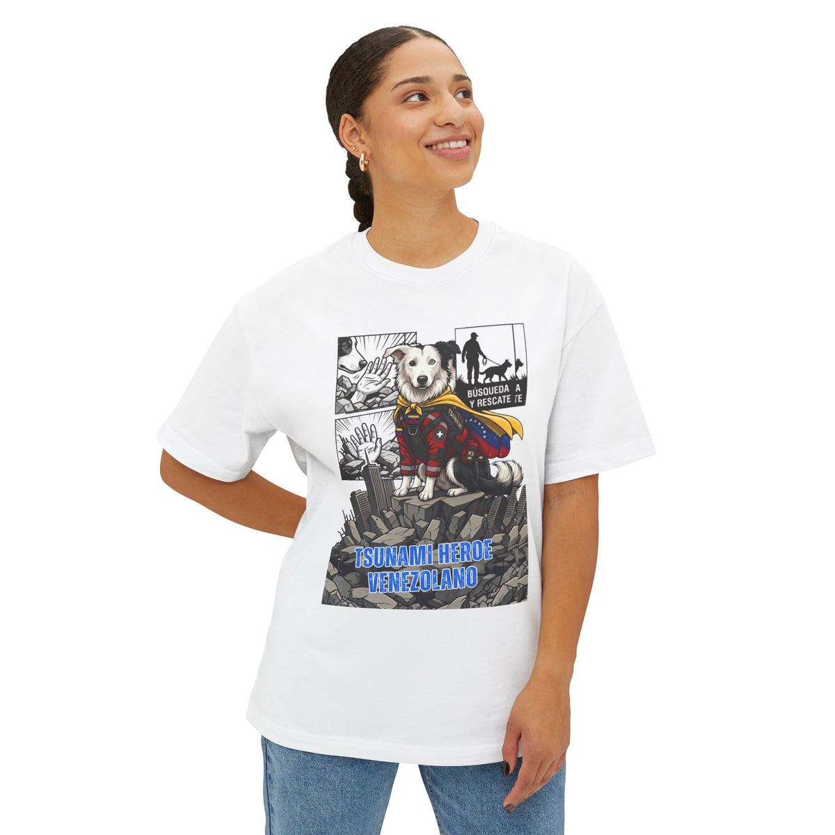 Unisex Oversized Boxy Tee
