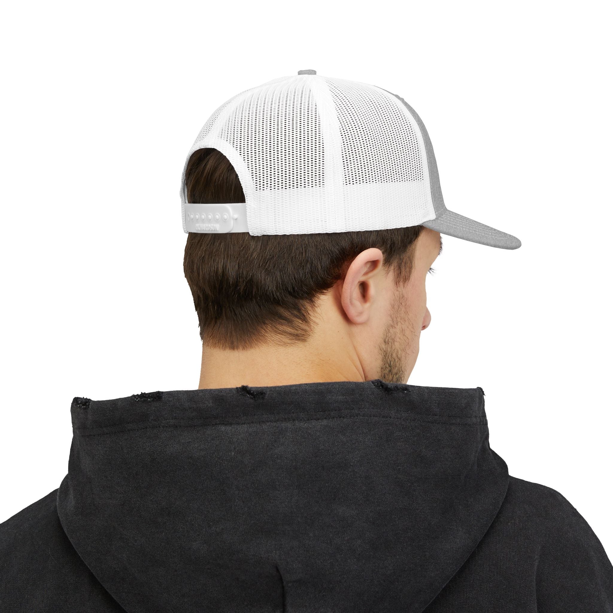 Trucker Cap — Rustic Longhorn Logo Snapback