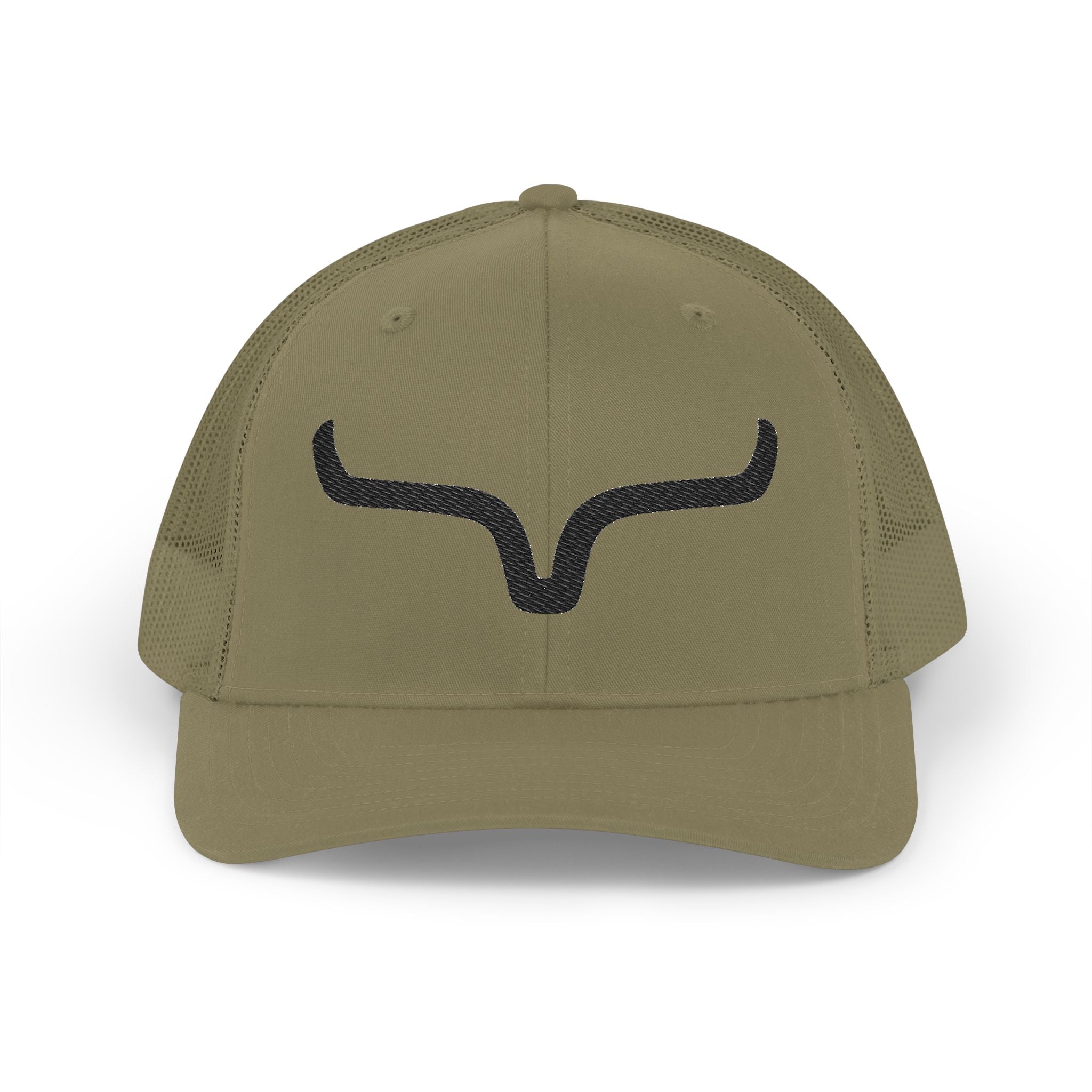 Trucker Cap — Rustic Longhorn Logo Snapback