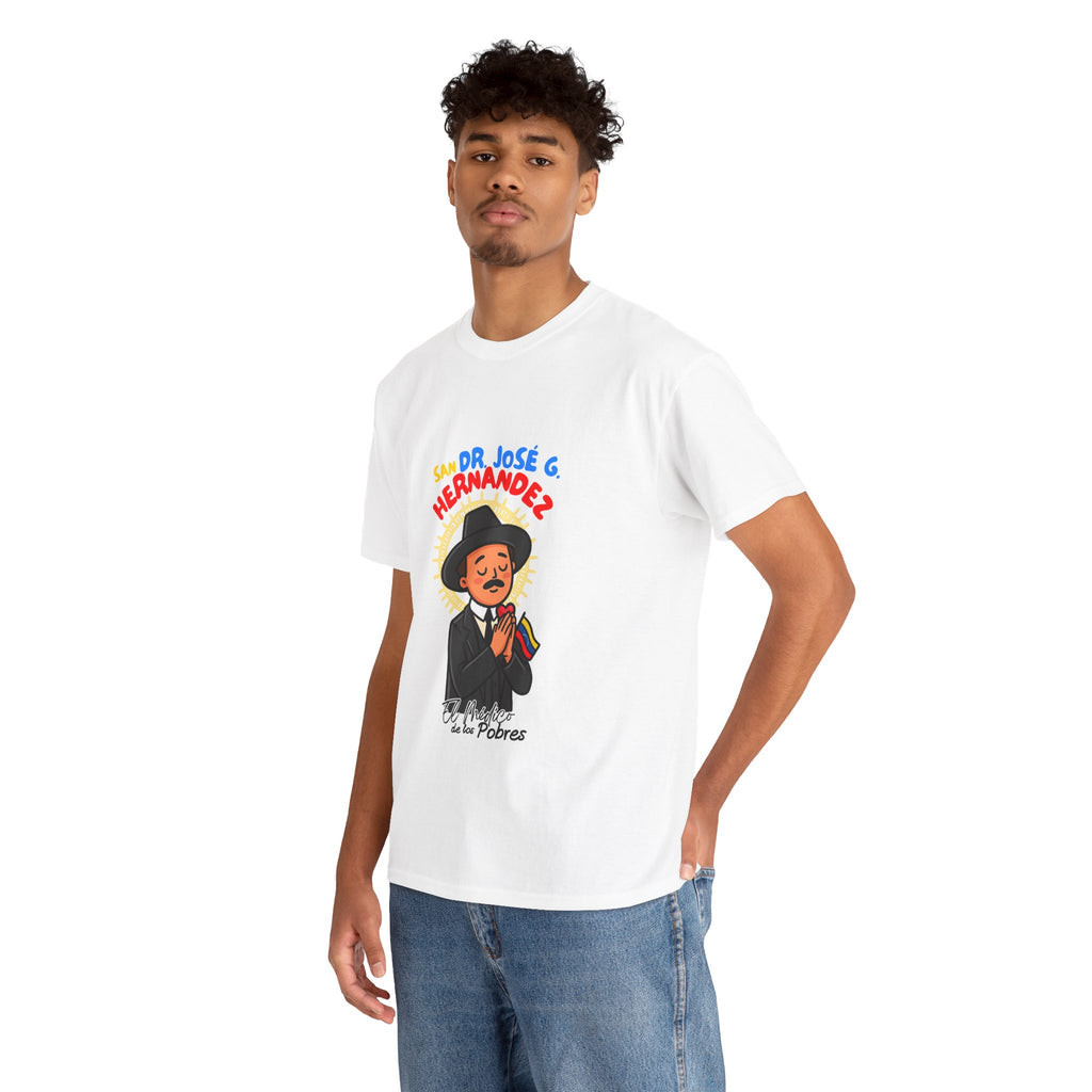 Saint Dr. José G. Hernandez Venezuela Tee — La Paloma Prayer Illustration