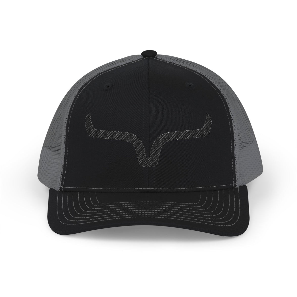Trucker Cap — Rustic Longhorn Logo Snapback