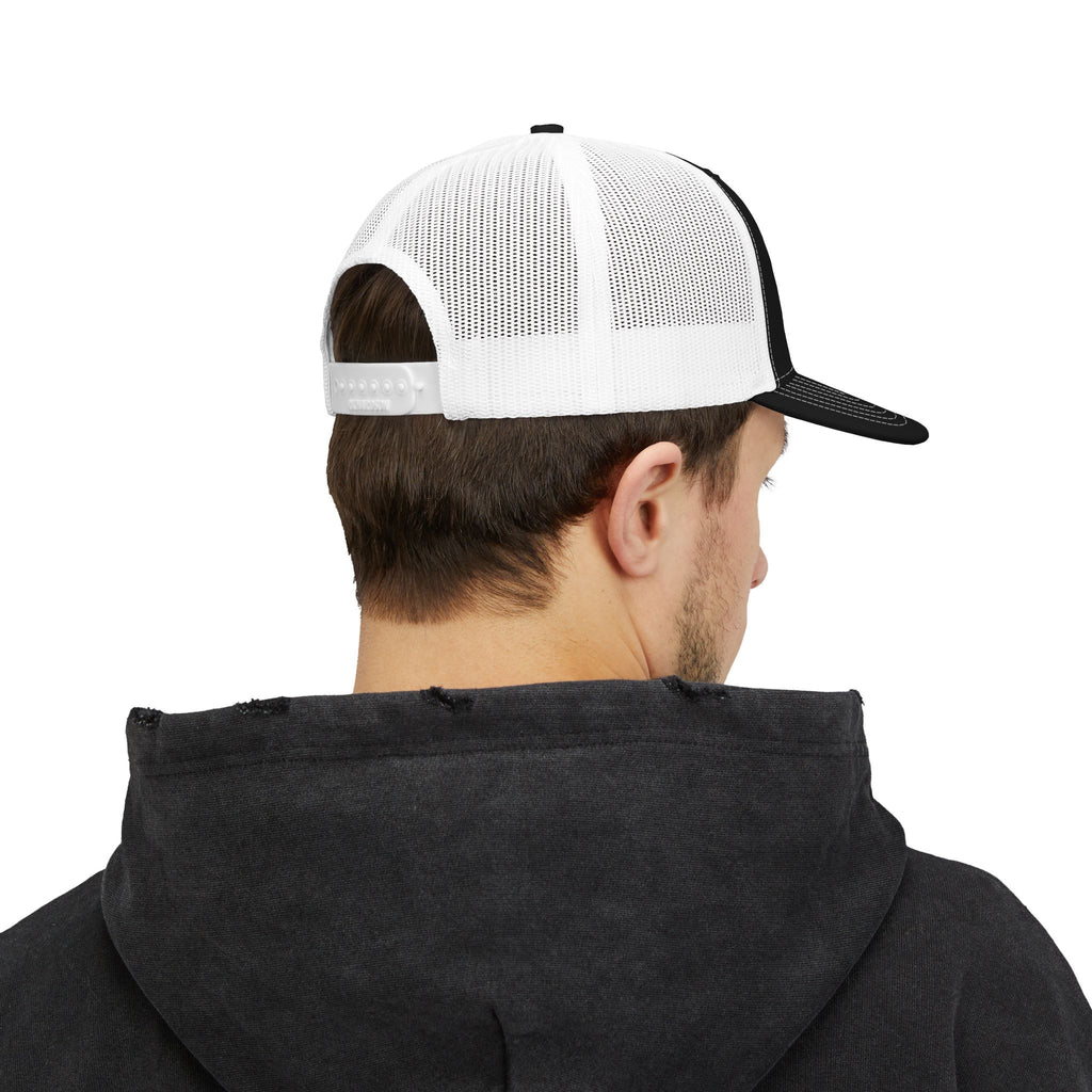 Trucker Cap — Rustic Longhorn Logo Snapback