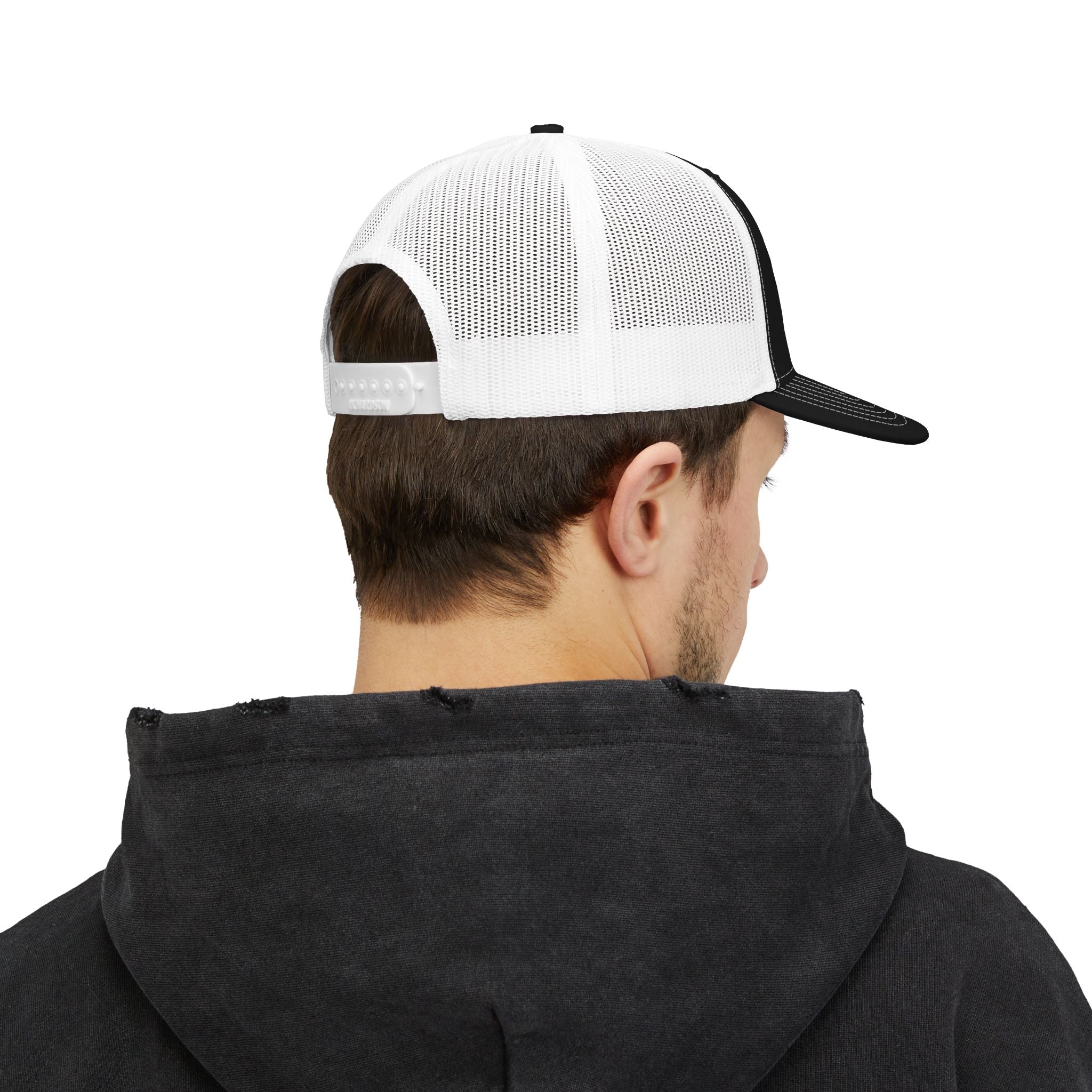 Trucker Cap — Rustic Longhorn Logo Snapback