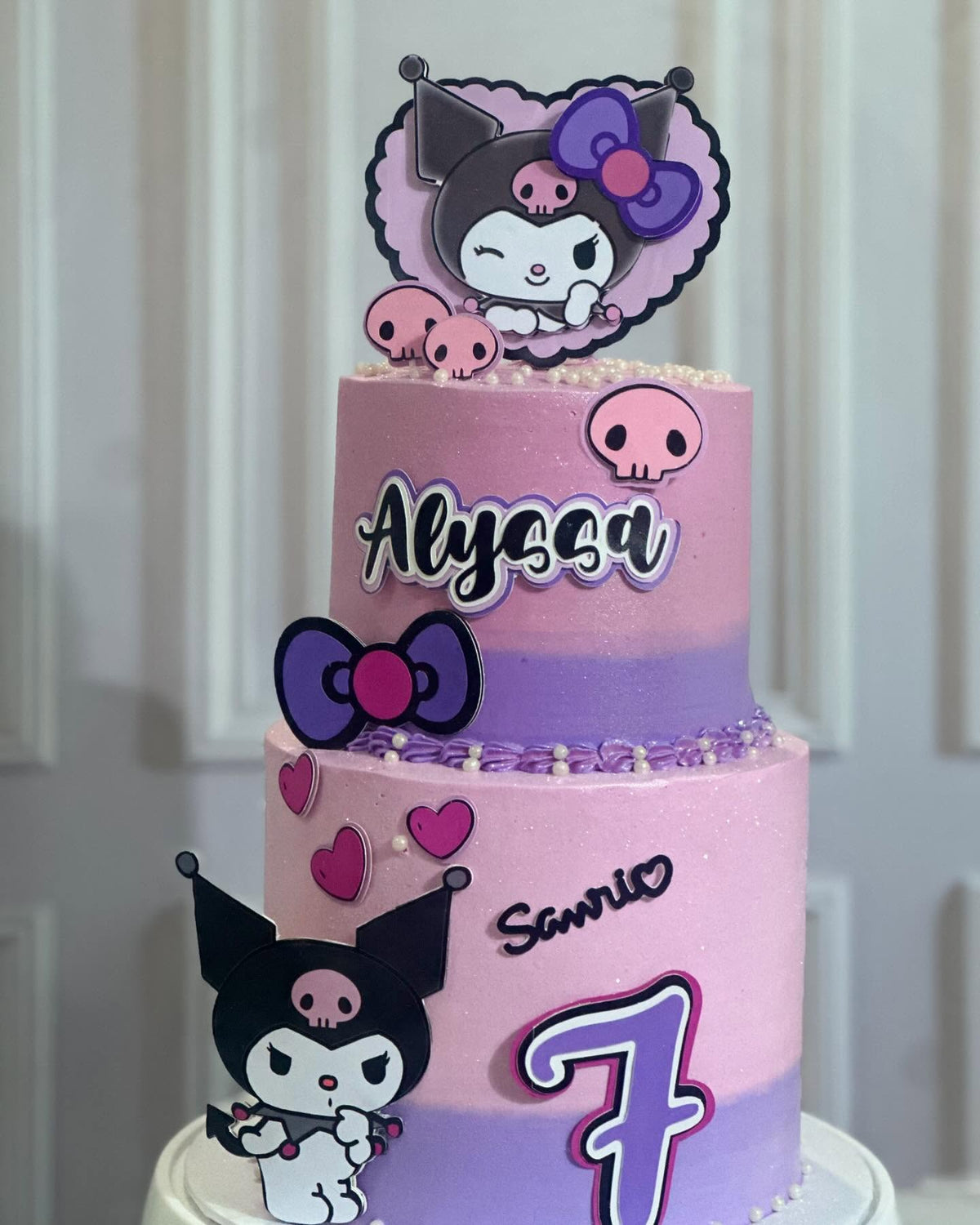 Pack de Caketoppers Motivo Kuromi